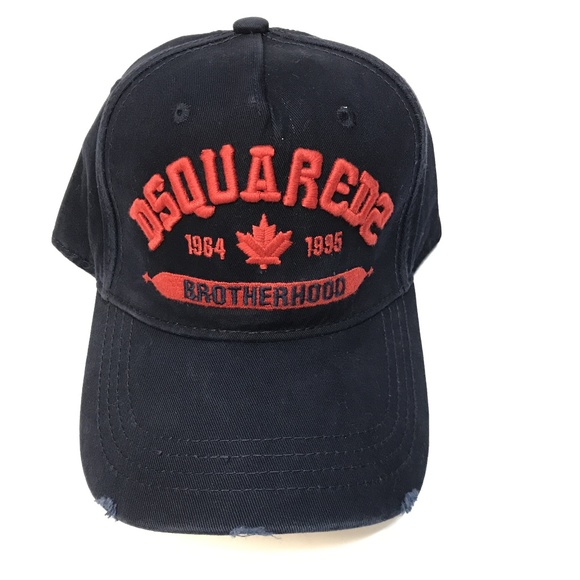dsquared distressed hat